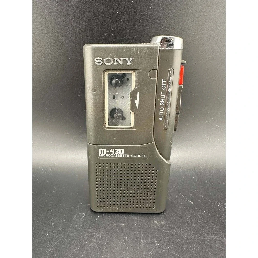 Sony M-430 Microcassette-Corder Handheld Voice Recorder Untested - 059 (60)